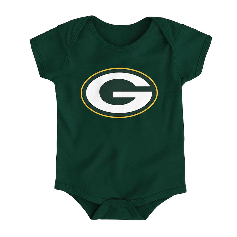 NFL - Kids' (Infant) Green Bay Packers Primary Logo Short Sleeve Creeper (HK1N1MK99SB9 PCK)