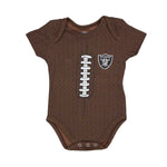 NFL - Kids' (Infant) Las Vegas Raiders Football Creeper (HK1N1FCKH RAI)