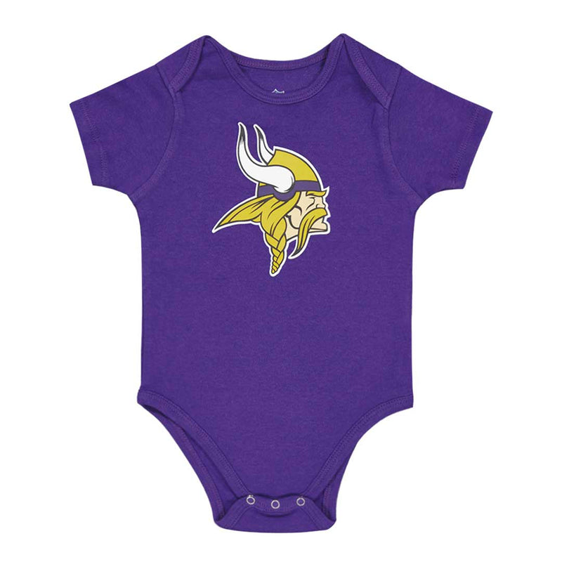 NFL - Kids' (Infant) Minnesota Vikings Born To Be 3 Pack Creeper Set (HK1I1FGA7 VIK)