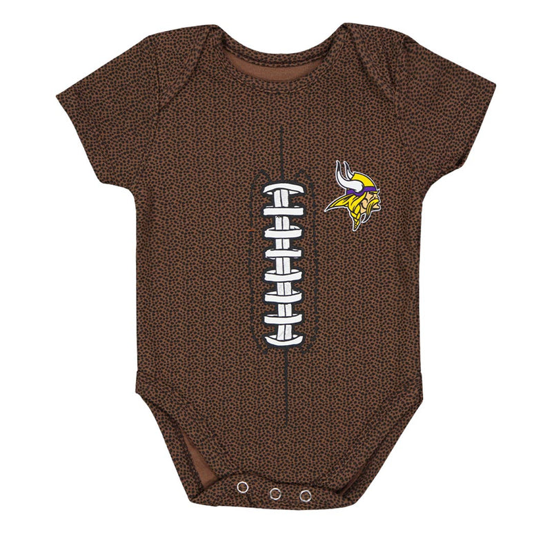 NFL - Kids' (Infant) Minnesota Vikings Football Creeper (HK1N1FCKH VIK)