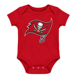 NFL - Kids' (Infant) Tampa Bay Buccaneers Born To Be 3 Pack Creeper Set (HK1I1FGA7 BCN)
