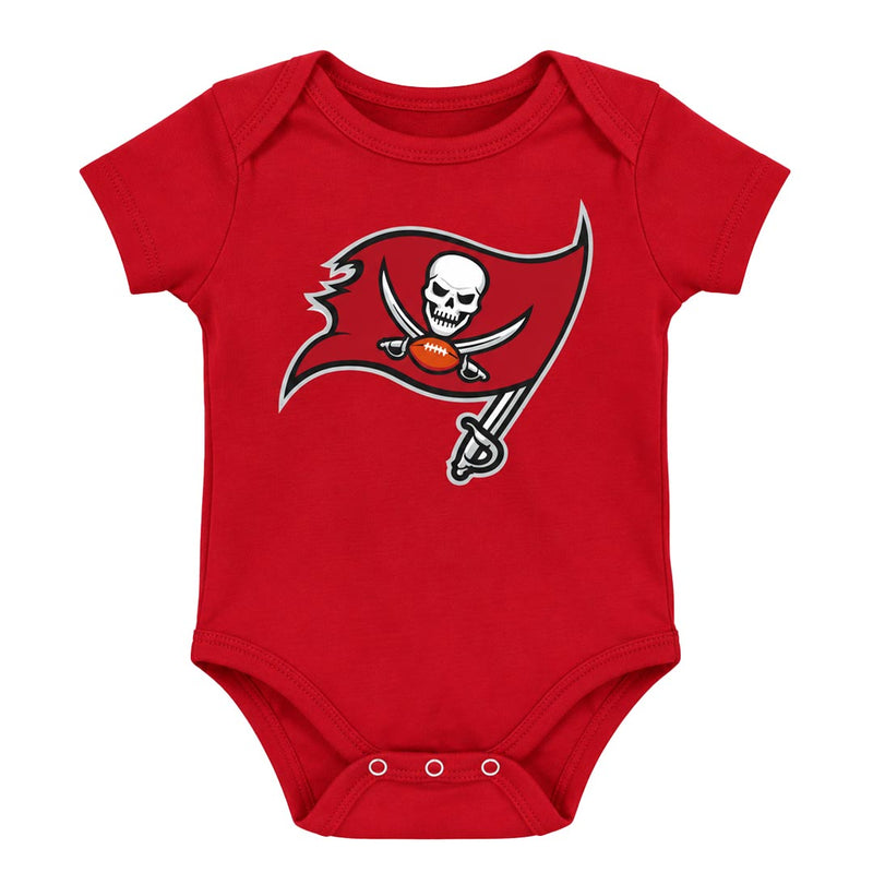 NFL - Kids' (Infant) Tampa Bay Buccaneers Born To Be 3 Pack Creeper Set (HK1I1FGA7 BCN)