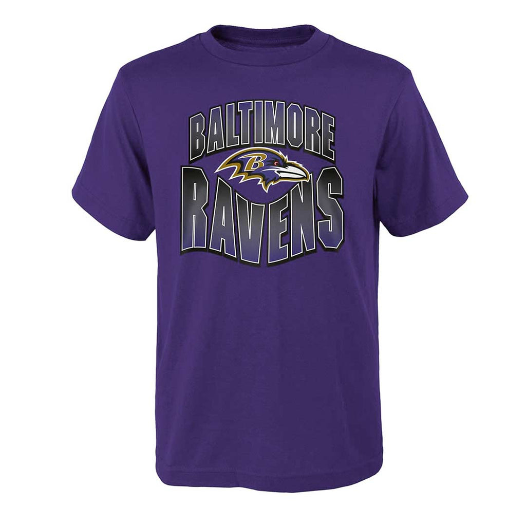 NFL - T-shirt combiné 3 en 1 pour enfants (junior) Baltimore Ravens Game Day (HK1B7FE2U RAV) 