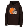 NFL - Kids' (Junior) Cleveland Browns Primary Logo Fleece Hoodie (HK1B7MK99AU9 BRW)
