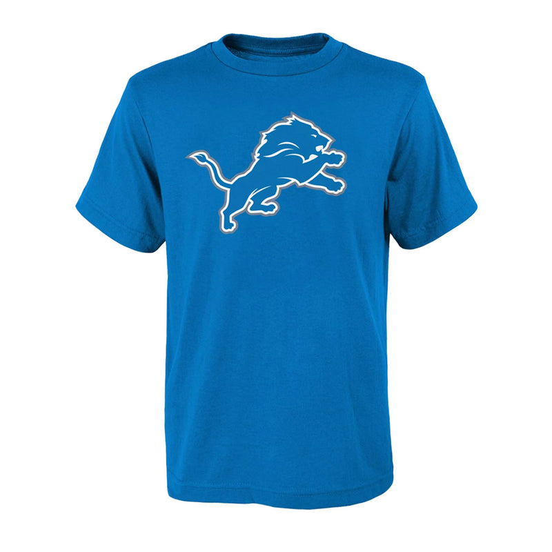 NFL - T-shirt à manches courtes avec logo principal des Detroit Lions pour enfants (junior) (HK1B7MK99F01 LIO) 