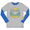 NFL - T-shirt combiné 3-en-1 Game Day des Chargers de Los Angeles pour enfants (junior) (HK1B7FE2U CHA) 