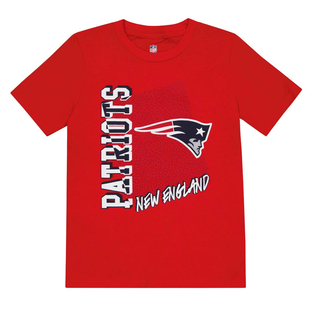 NFL - T-shirt combo 3 en 1 des New England Patriots pour enfants (junior) (HK1B7FD28 PAT) 