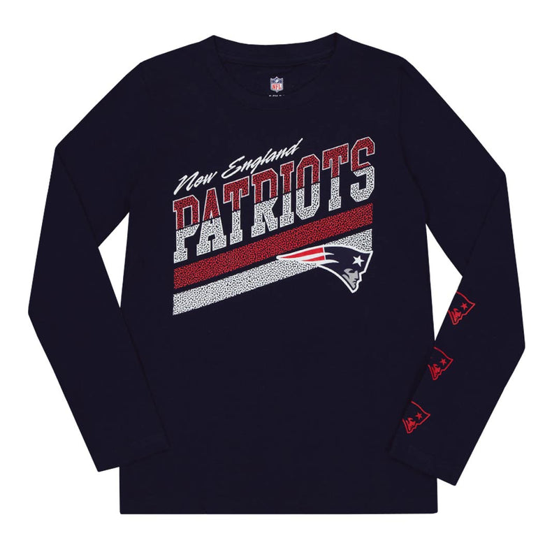 NFL - T-shirt combo 3 en 1 des New England Patriots pour enfants (junior) (HK1B7FD28 PAT) 