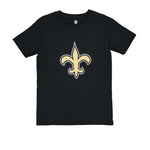 NFL - T-shirt à manches courtes avec logo principal des New Orleans Saints pour enfants (junior) (HK1B7MK99F01 SAI) 