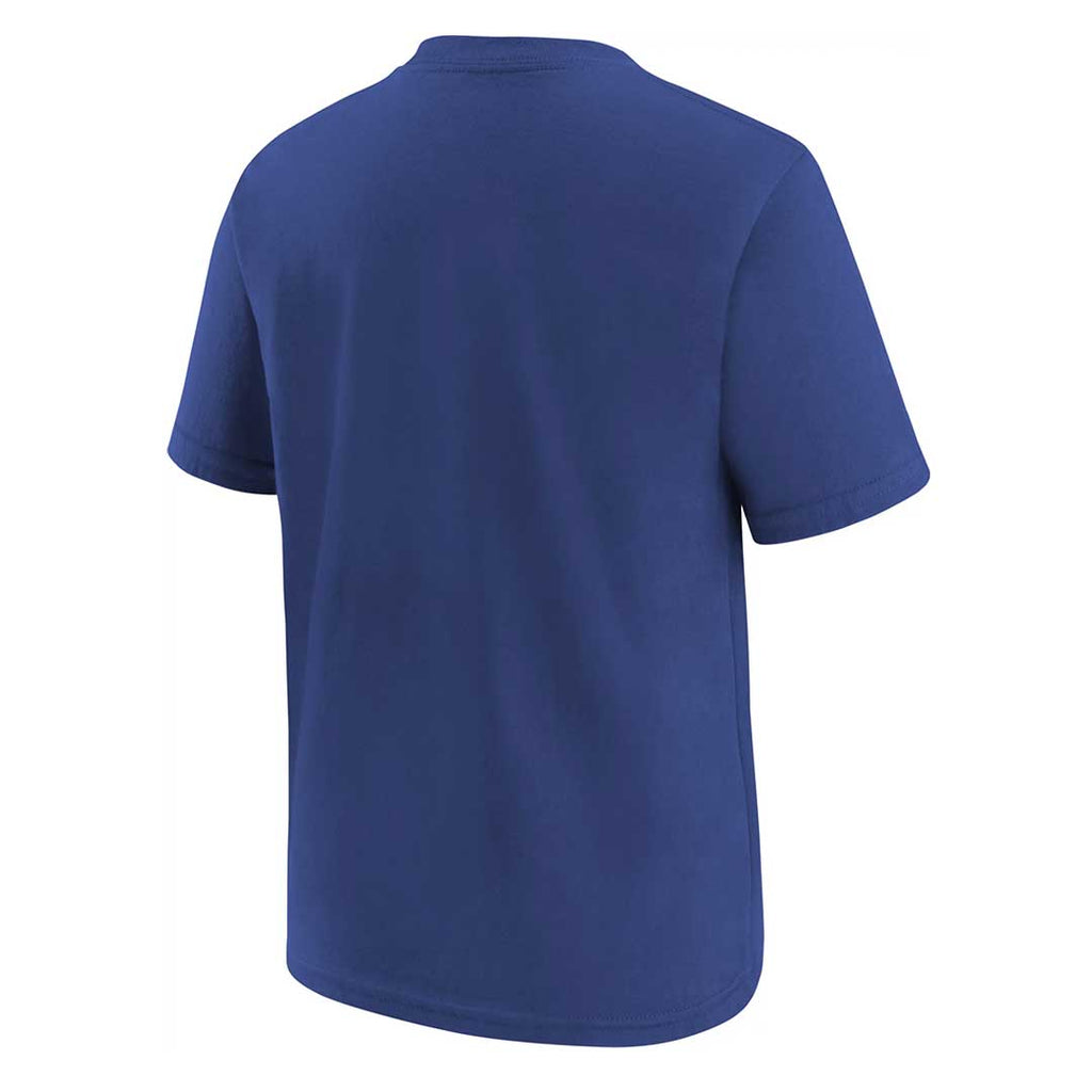 Nike - Kids' (Junior) New York Giants Short Sleeve Icon T-Shirt (HZ1B7FBLJ NYG)