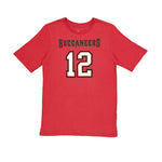 NFL - Kids' (Junior) Tampa Bay Buccaneers Tom Brady Short Sleeve T-Shirt (HK1B7ORD9F20F01 BCNBT)