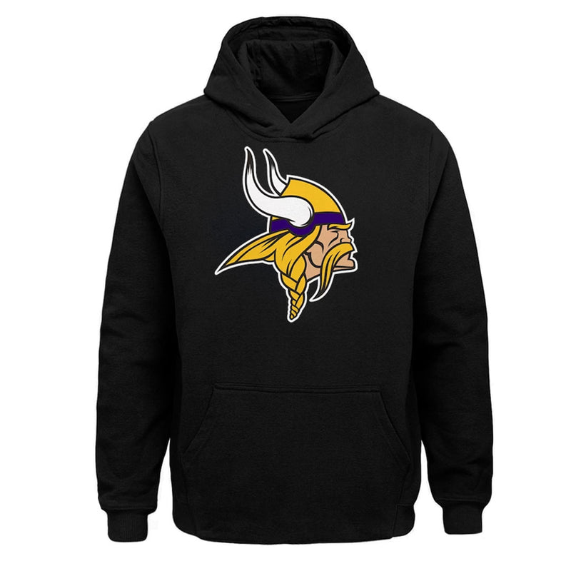 NFL - Kids' (Junior) Minnesota Vikings Primary Logo Fleece Hoodie (HK1B7MK99AU9 VIK)