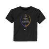 NFL - T-shirt à manches courtes Icon CTN des Ravens de Baltimore pour enfants (tout-petits) (HZ1T1FFBU RAV) 