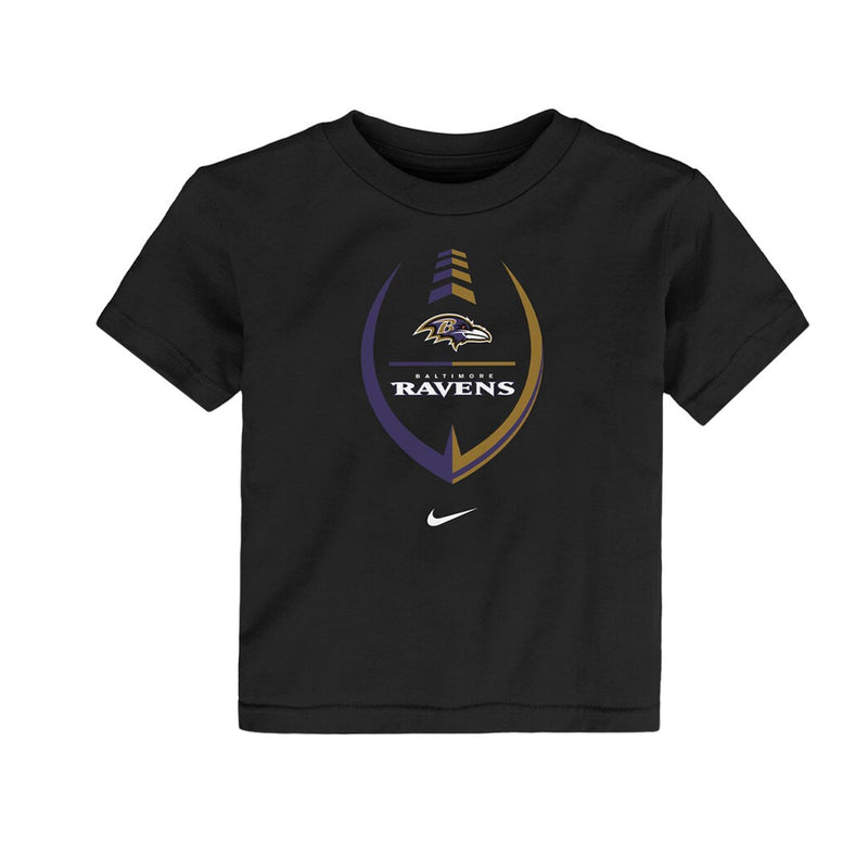 NFL - T-shirt à manches courtes Icon CTN des Ravens de Baltimore pour enfants (tout-petits) (HZ1T1FFBU RAV) 