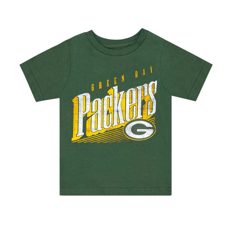 NFL - T-shirt à manches courtes pour enfants (tout-petits) des Packers de Green Bay (HK1T1FFHUF01 PCK) 