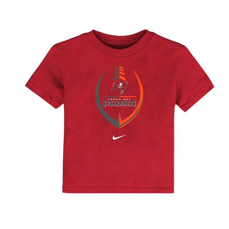 NFL - T-shirt à manches courtes Icon CTN des Buccaneers de Tampa Bay pour enfants (tout-petits) (HZ1T1FFBU BCN) 