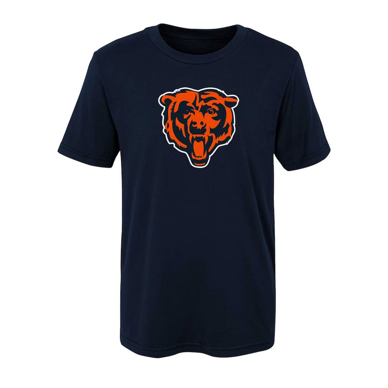 NFL - T-shirt à manches courtes avec logo principal des Chicago Bears pour enfants (junior) (HK1B7MK99F01 BRS) 