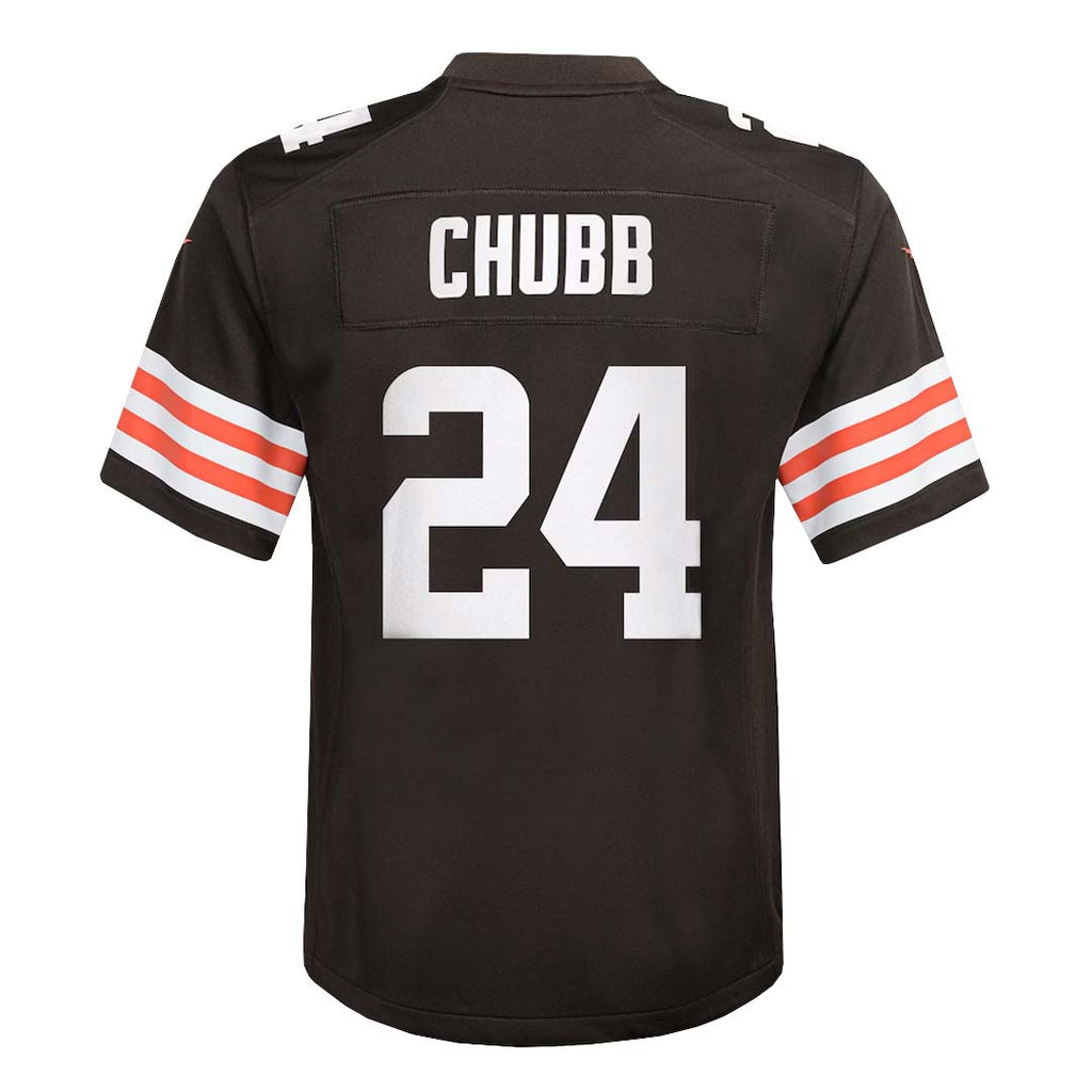 NFL - Kids' (Youth) Cleveland Browns Nick Chubbs Game Jersey (HZ1B7N1P9 BRWNC)