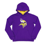 NFL - Kids' (Junior) Minnesota Vikings Prime Pullover Fleece Hoodie (HK1B78639 VIK)