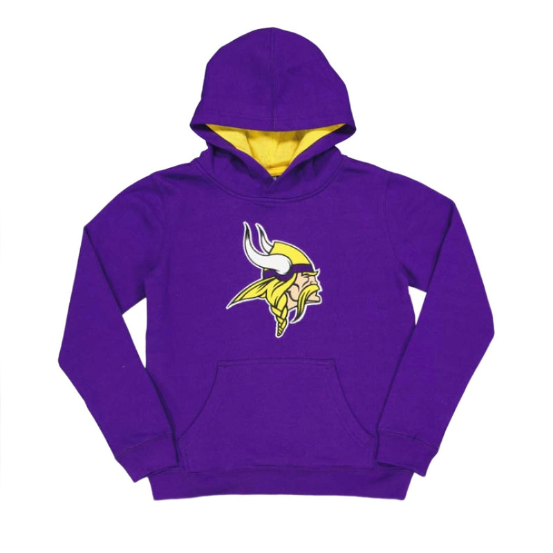 NFL - Kids' (Junior) Minnesota Vikings Prime Pullover Fleece Hoodie (HK1B78639 VIK)