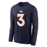 NFL - Men's Denver Broncos Russell Wilson Long Sleeve T-Shirt (NKAC 41S 8WF 1Y0)