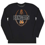 NFL - Men's Cincinnati Bengals Long Sleeve Poly T-Shirt (NKPD 00A 8X CL9)