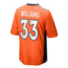 NFL - Men's Denver Broncos Javonte Williams Game Jersey (67NM DVGH 8WF 2NW)