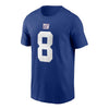 NFL - Men's New York Giants Daniel Jones Short Sleeve T-Shirt (N199 4EW 8IF NAD)