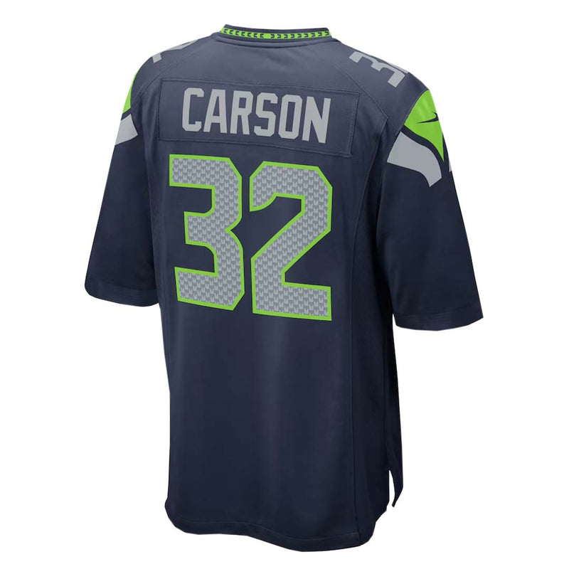 NFL - Men's Seattle Seahawks Chris Carson Game Jersey (67NM SSGH 78F 2NG)