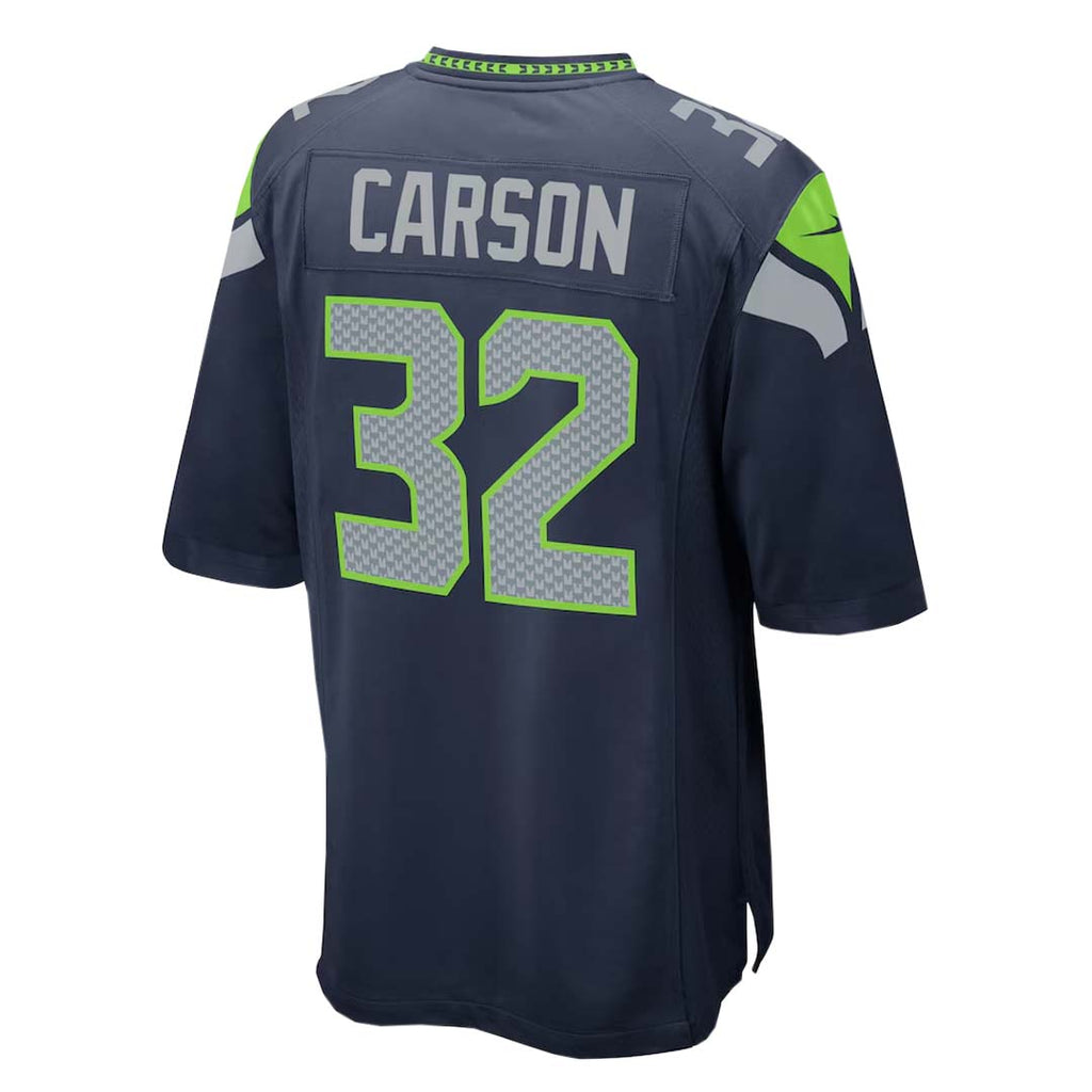 NFL - Men's Seattle Seahawks Chris Carson Game Jersey (67NM SSGH 78F 2NG)