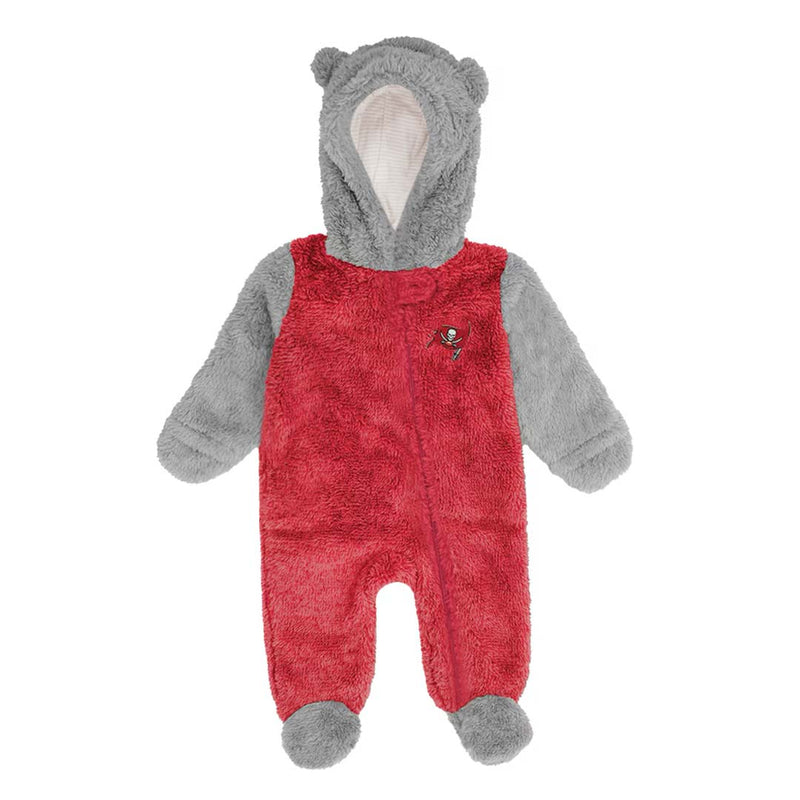 NFL - Kids' (Infant) Tampa Bay Buccaneers Game Nap Teddy Fleece Romper (HK1N1FE7F BCN)