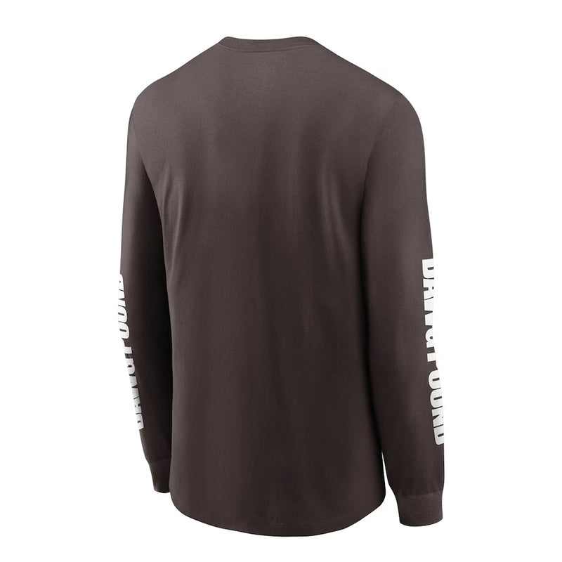 NFL - Men's Cleveland Browns Long Sleeve T-Shirt (NKAC 2DI 93 CQP)