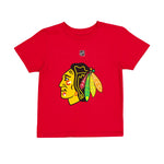LNH - T-shirt plat à manches courtes pour enfants des Blackhawks de Chicago Patrick Kane (HK5B3HAABH01 BLAPK) 