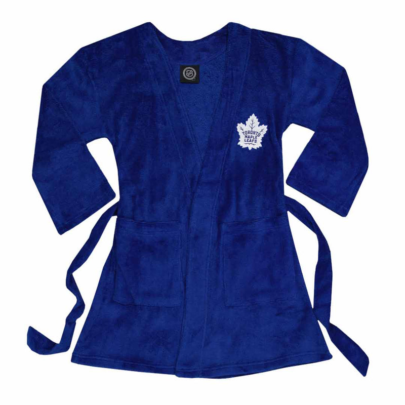 LNH - Peignoir en polaire des Maple Leafs de Toronto pour enfants (HK5B9HBF7 MAP)