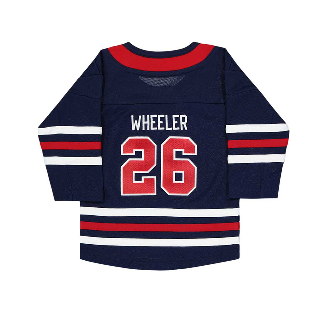 LNH - Maillot alternatif Wheeler Premier des Jets de Winnipeg pour enfants (bébés) (HK5IIHAUF WNPBW)