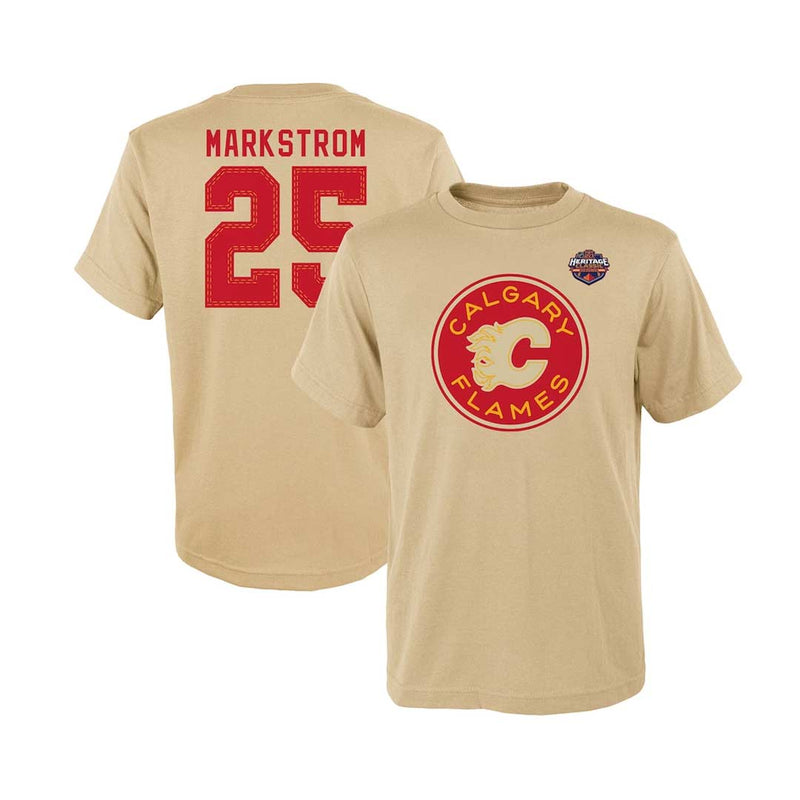 NHL - Kids' (Junior) Calgary Flames Jacob Markstrom T-Shirt (HK5B7HDQAH01 FLMJM)