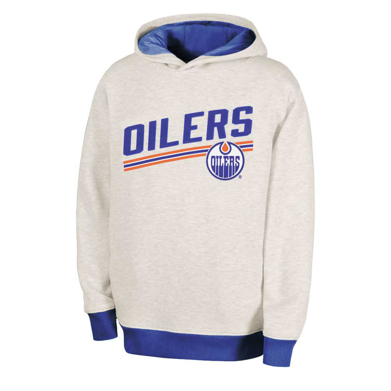 NHL - Kids' (Junior) Edmonton Oilers Timeless Pullover Hoodie (HK5B7FGKX OIL)