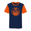 NHL - Kids' (Junior) Edmonton Oilers Winning Streak Crewneck Short Sleeve T-Shirt (HK5B7FF2G OIL)