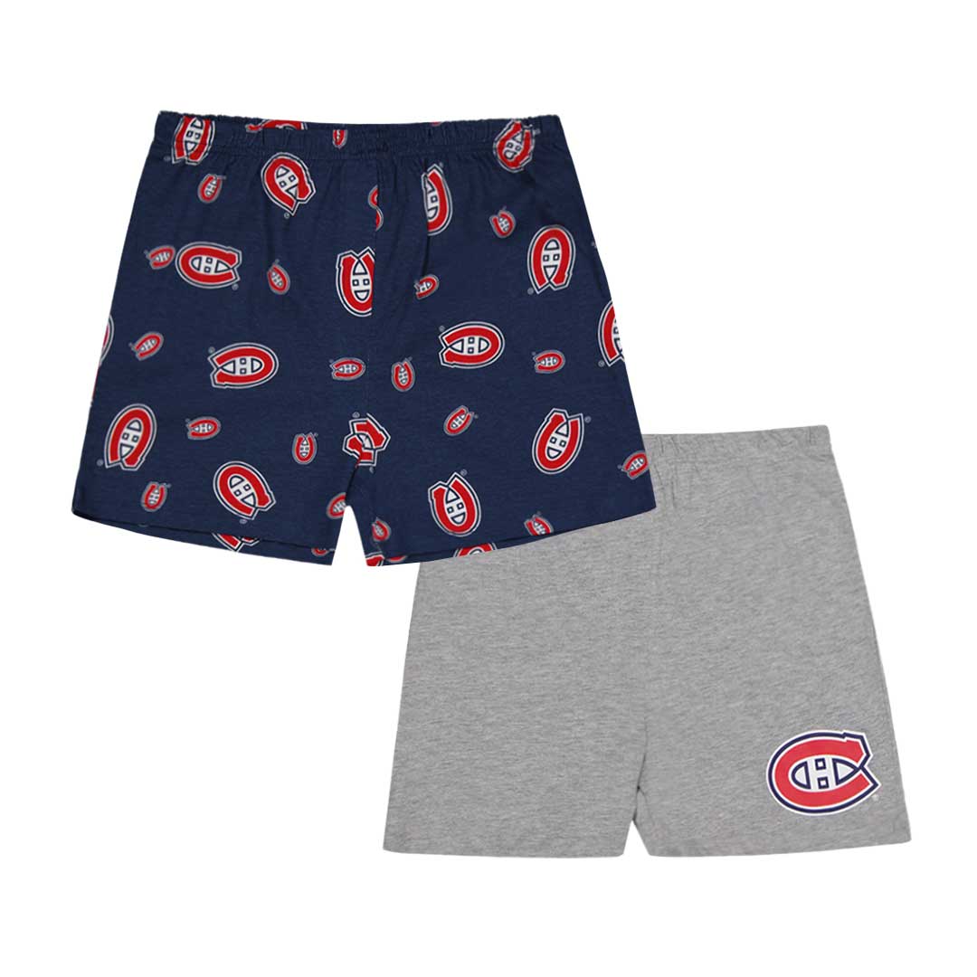NHL Kids Junior Montreal Canadiens 2 Pack Boxers HK5BYHAXJ CND