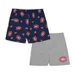 NHL - Kids' (Junior) Montreal Canadiens 2 Pack Boxers (HK5BYHAXJ CND)