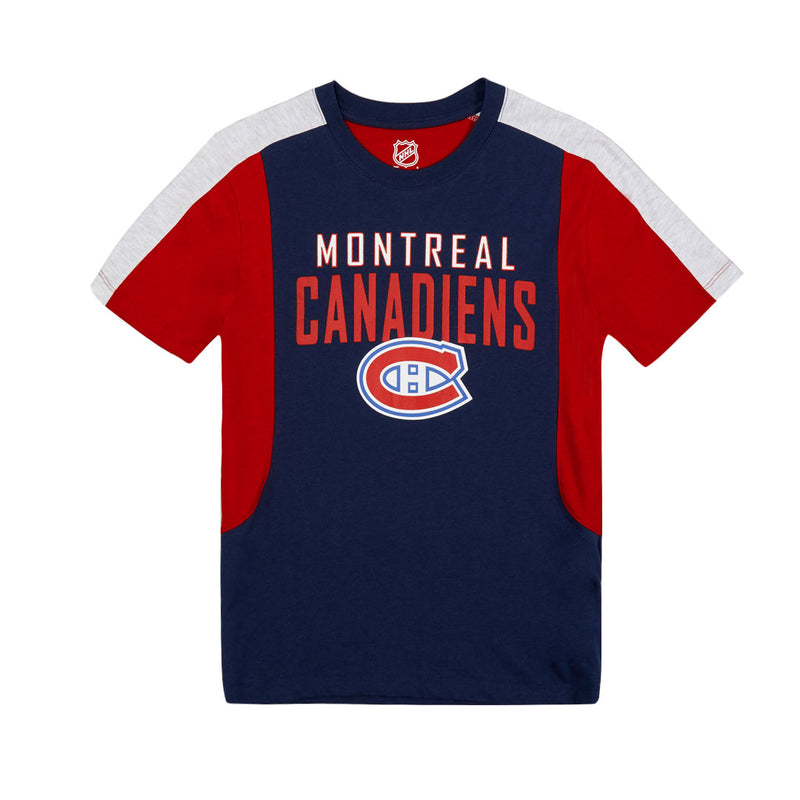 LNH - T-shirt à manches courtes Compelling Slapshot des Canadiens de Montréal pour enfants (junior) (HK5B7FGGT CND) 