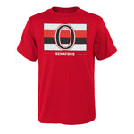 LNH - T-shirt réédition des Sénateurs d'Ottawa pour enfants (juniors) (HK5B7HDH8H01 SEN) 