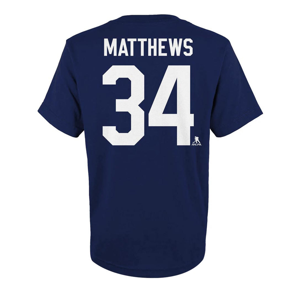 NHL - Kids' (Junior) Toronto Maple Leafs Matthews Short Sleeve T-Shirt (HK5B7HR00H01 MAPMA)