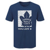 NHL - Kids' (Junior) Toronto Maple Leafs Saucer Pass Ultra Short Sleeve T-Shirt (HK5B7FGGM MAP)