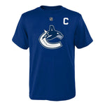 NHL - Kids' (Junior) Vancouver Canucks Quinn Hughes Short Sleeve T-Shirt (HK5B7HC00H01 CNKHQ)