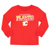 NHL - Kids' (Toddler) Calgary Flames Long Sleeve T-Shirt (HK5I2HC9P FLM-2)