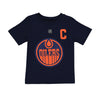 NHL - Kids' (Toddler) Edmonton Oilers Connor McDavid 3rd Jersey Captain Short Sleeve T-Shirt (HK5T1HBZTH01 OILCM)