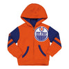 NHL - Kids' (Toddler) Edmonton Oilers Face-Off Full Zip Fleece Hoodie (HK5T1BCBWF22 OIL)