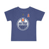 LNH - Enfants (tout-petits) Oilers d'Edmonton Leon Draisaitl Alt. T-shirt plat capitaine (HK5T1QCF9F22H01 OILLD) 