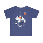 LNH - Enfants (tout-petits) Oilers d'Edmonton Leon Draisaitl Alt. T-shirt plat capitaine (HK5T1QCF9F22H01 OILLD) 